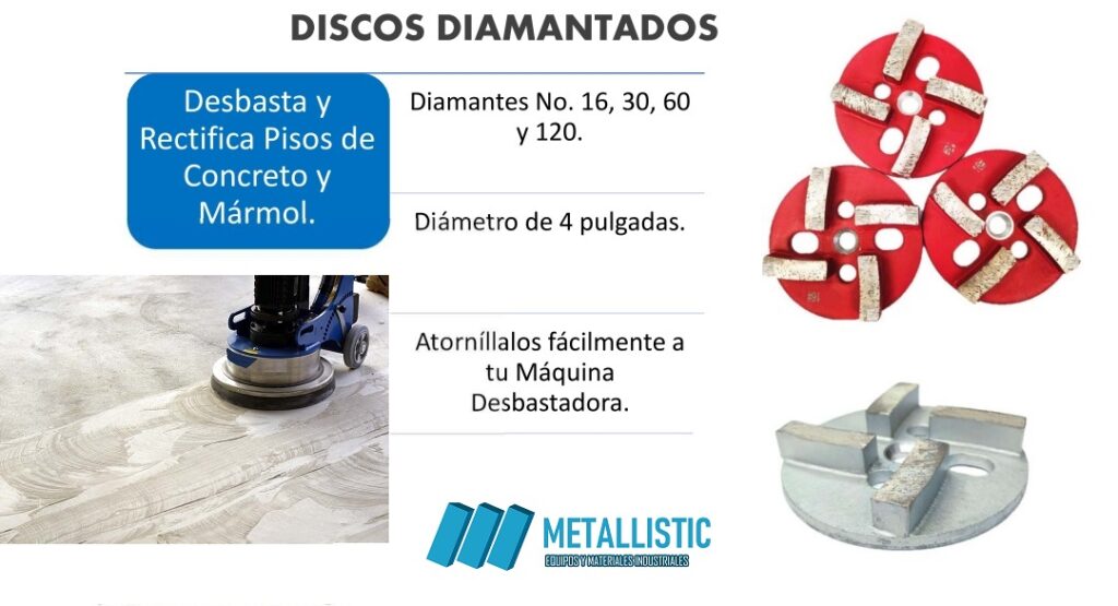 Discos Diamantados para Desbastar Pisos
